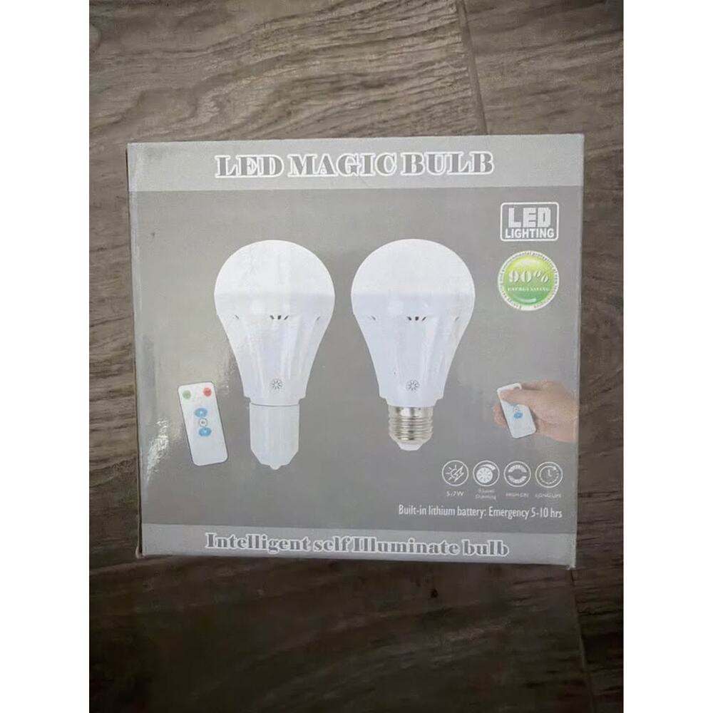 Lead magic bulb.